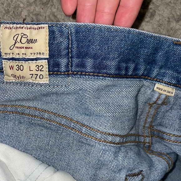 J Crew blue jeans - Picture 4 of 4